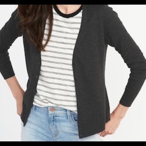 Old Navy V-Neck Button Front Cardigan XL Grey